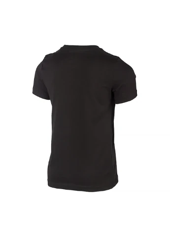 Чорна демісезонна дитяча футболка ess+ mates tee чорний Puma
