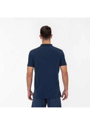Темно-синяя футболка-поло polo shirt bali ii dark navy s/s темно-синий для мужчин Joma