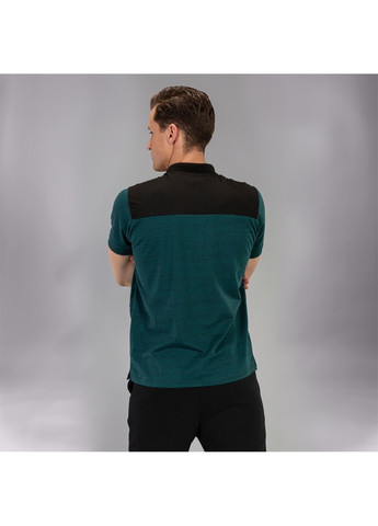 Зеленая футболка-поло poo shirt winner ii cotton green-black s/s зеленый,черный для мужчин Joma