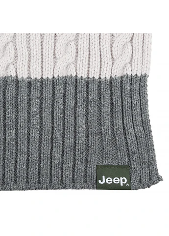 Чоловічий Шарф TWISTED TRICOT SCARF J22W Різнокольоровий Jeep (260646647)