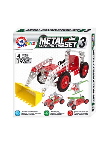Конструктор металевий "Юний майстер" 6412TXK ТехноК (260643709)