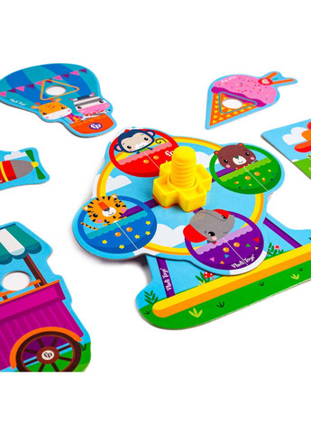 Ігра-конструктор з болтами "Fisher-Price. Парк розваг" VT2905-21 Укр Vladi toys (260643539)