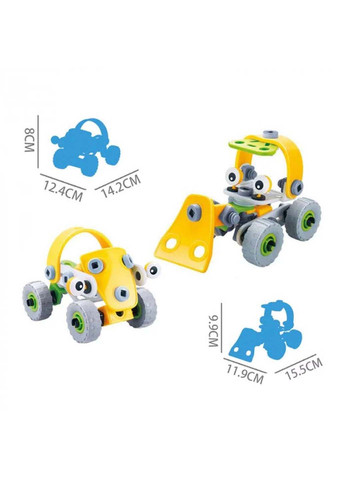 Конструктор Build&Play 2 в 1 "Будівельники" J-7725 56 ел. Hanye (260644007)