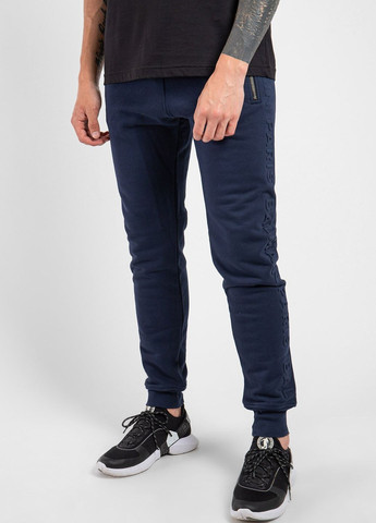 Синие спортивные демисезонные брюки Balmain