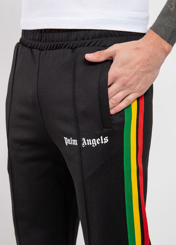 Черные спортивные демисезонные брюки Palm Angels