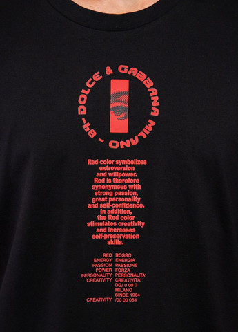 Чорна футболка Dolce & Gabbana