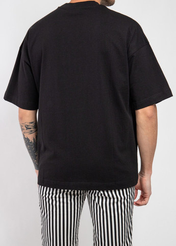 Черная черная футболка daisy с принтом Palm Angels