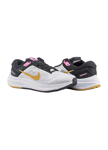 Цветные демисезонные женские кроссовки w air zoom structure 24 комбинированный Nike