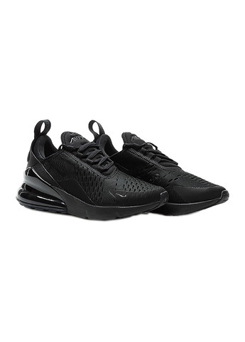 Черные демисезонные женские кроссовки air max 270 черный Nike