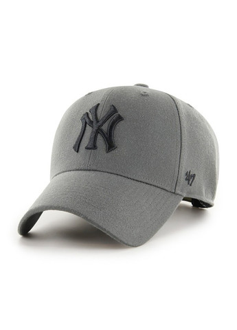Кепка MVP NEW YORK YANKEES RAISED BASIC черный, серый 47 Brand (260647084)