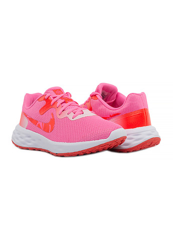 Рожеві осінні жіночі кросівки w revolution 6 nn рожевий Nike