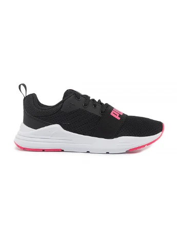 Детские Кроссовки Wired Run Jr Черный Puma (260659356)