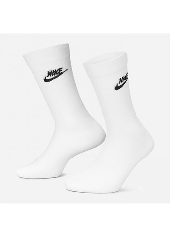 Набор носков Everyday Essential Белый 3 пары Nike (260659296)