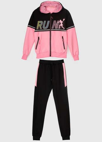 Спортивный костюм для девочки 6777 кофта + штаны 134 см Розовый (2000989918127D) S&D (260659468)