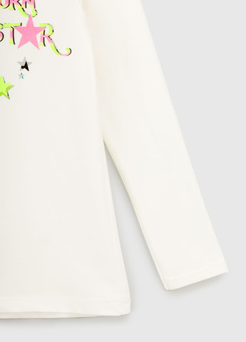 Молочный демисезонный повседневный лонгслив Dassi