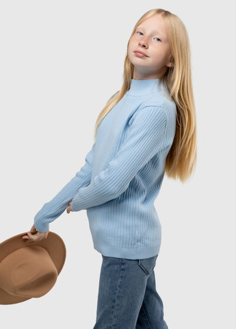 Голубой демисезонный свитер Lizi