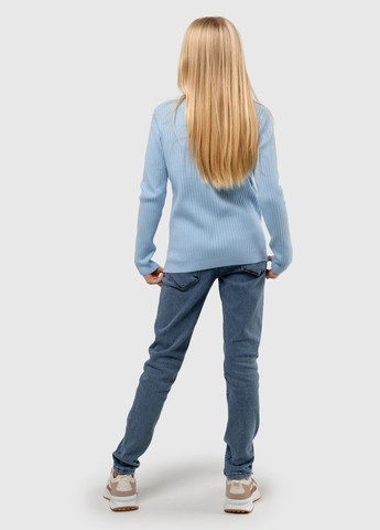 Голубой демисезонный свитер Lizi