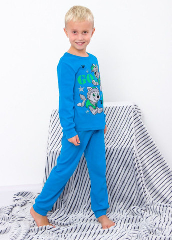 Бірюзова всесезон піжама для хлопчика носи своє (6076-008-33-4-v4) Носи своє