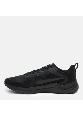 Чорні чоловічі кросівки downshifter 12 чорний демісезон Nike