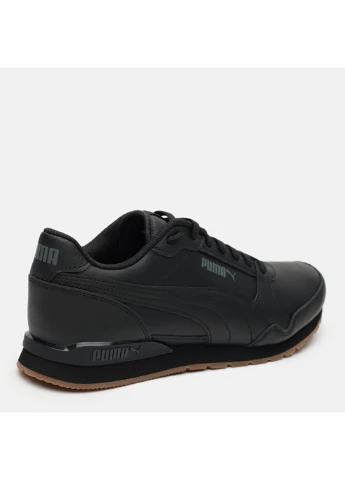 Черные демисезонные кроссовки муж. st runner v3 черный Puma