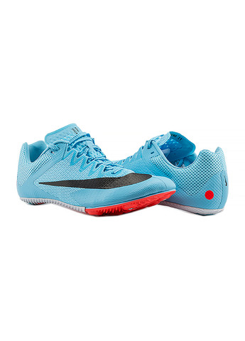 Блакитні Осінні чоловічі кросівки zoom rival sprint блакитний Nike