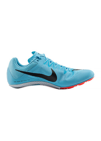 Голубые демисезонные мужские кроссовки zoom rival sprint голубой Nike
