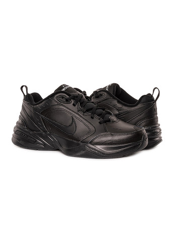 Черные демисезонные мужские кроссовки air monarch iv черный Nike