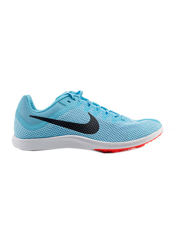 Блакитні Осінні чоловічі кросівки zoom rival distance блакитний Nike