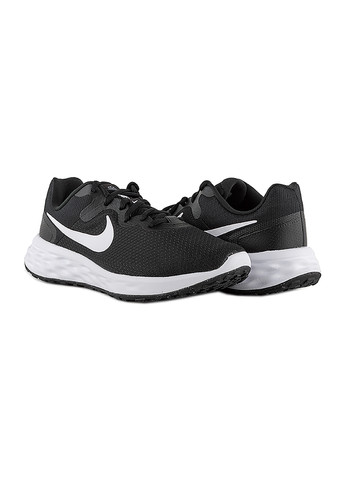 Черные демисезонные мужские кроссовки revolution 6 черный Nike