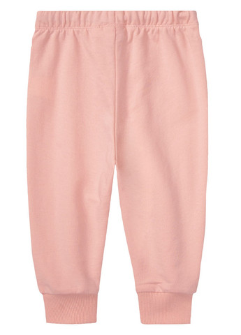 Светло-розовые спортивные демисезонные джоггеры брюки Lupilu