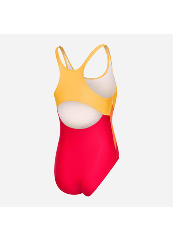 Жовтий демісезонний купальник злитий pola 8608 (541-39) 116 см жовтий/червоний/помаранчевий (5908217686084) Aqua Speed