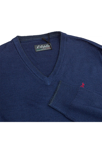 Мужская Кофта AUSTRAIAN Sweater Merinos V Neck Синий Australian (260761674)
