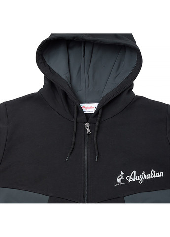 Мужская Толстовка AUTRALIAN Fullzip Hoodie in Winter Fleece and Slam Inserts Комбинированный Australian (260763083)