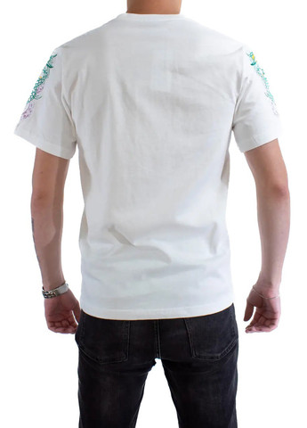 Біла чоловіча футболка dragon spirit m white (28972074 m) No Brand