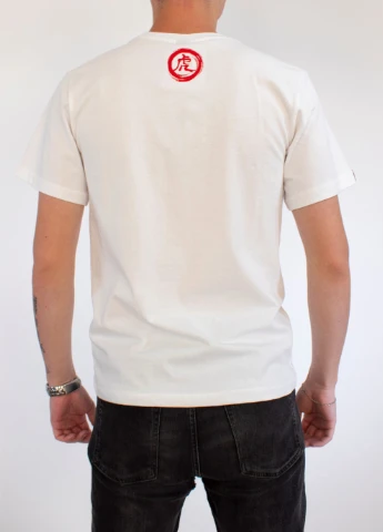 Біла футболка tiger force white xl (28972261) No Brand