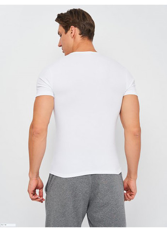 Біла футболка t-shirt mezza manica girocollo білий 2xl чоловік k1305 bianco-2xl Kappa