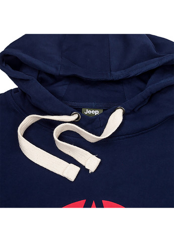 Чоловіче Худі HOODED SWEATSHIRT STAR Синій Jeep (260763632)
