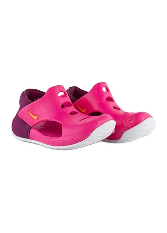 Розовые кэжуал детские сандали (босоножки) sunray protect 3 (td) розовый Nike