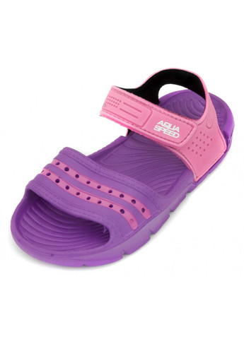 Фиолетовые спортивные сандали noli 6963 фиолетовый, розовый Aqua Speed