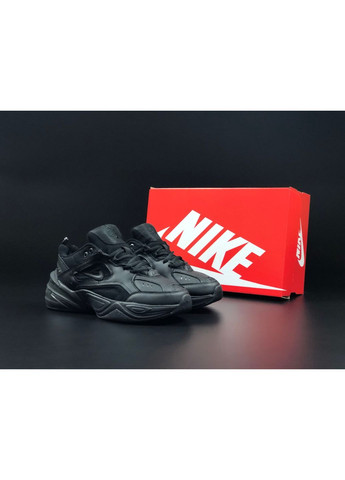 Черные демисезонные мужские кроссовки черные «no name» Nike M2k Tekno