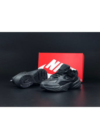 Черные демисезонные мужские кроссовки черные «no name» Nike M2k Tekno