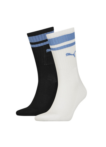 Шкарпетки Unisex Crew Heritage Stripe Socks 2 pack Puma (260713302)
