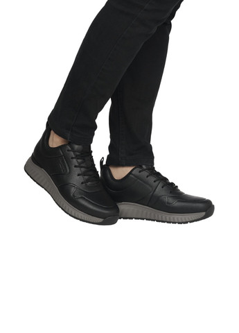 Черные демисезонные кроссовки Rieker