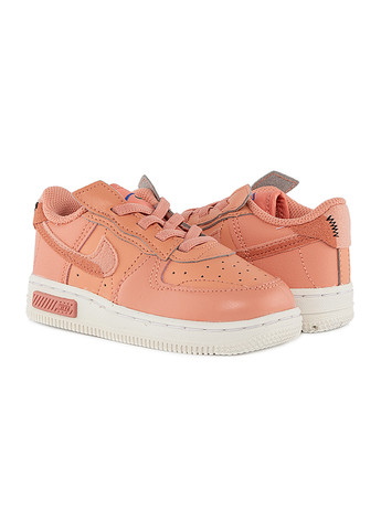 Рожеві осінні дитячі кросівки force 1 fontanka (td) рожевий Nike