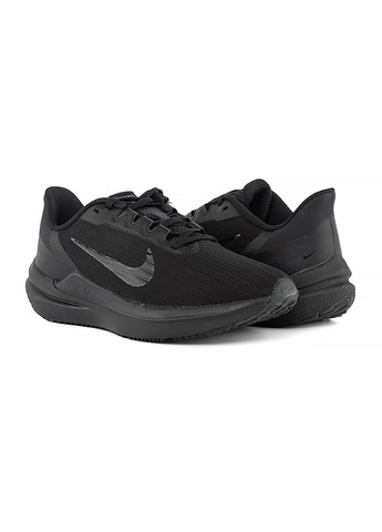 Черные демисезонные мужские кроссовки air winflo 9 черный Nike