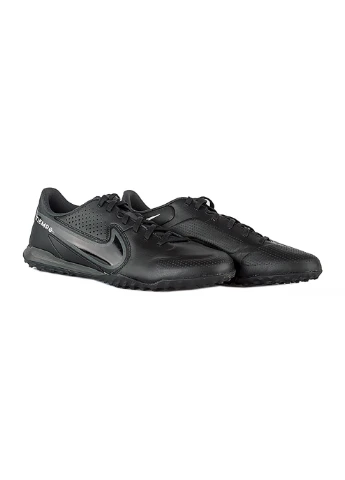Черные сороконожки legend 9 academy tf черный Nike
