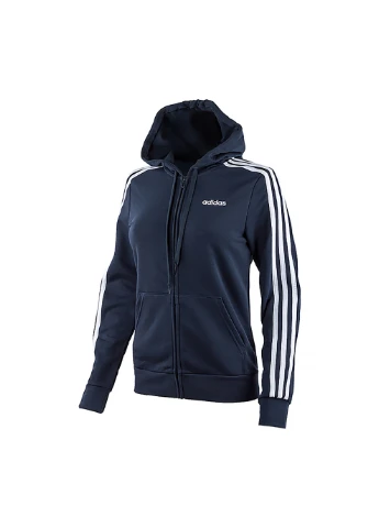 Жіноча Кофта W E 3S FZ HD Чорний adidas (260793807)