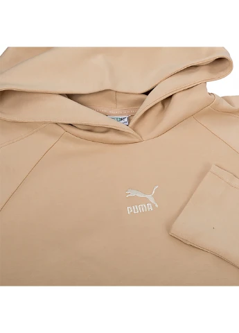 Женская Кофта T7 Relaxed Hoodie Бежевый Puma (260794735)