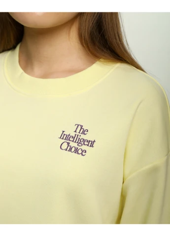 Жовтий жіночий світшот athl intelligent choice жовтий New Balance (260632447)