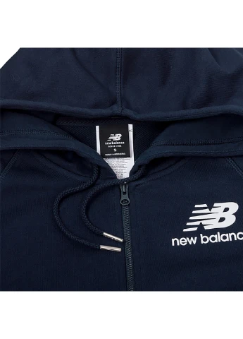 Жіноча Кофта Essentials FZ Синій New Balance (260794661)